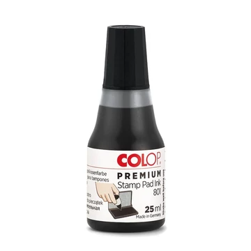 Bélyegzőfesték C 801/25 ml, Colop fekete