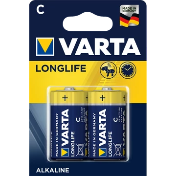 Elem C Baby LR14 Longlife 2 db/csomag, Varta