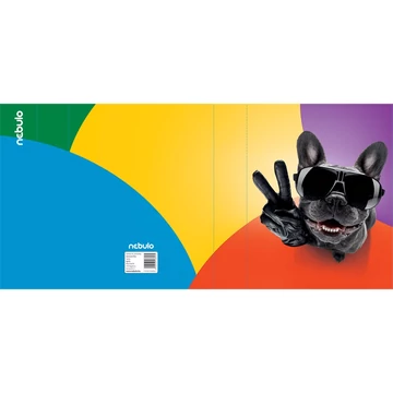 Füzetbox, A5, Menő kutya, 6 db/csomag Nebulo