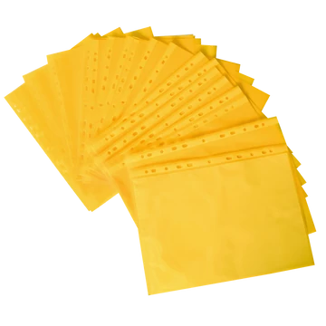 Genotherm lefűzhető A4, 50 micron, 25 db/csomag, KARTON P+P sárga