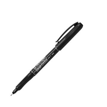 Alkoholos marker 0,6mm, F OHP Centropen 2636 fekete