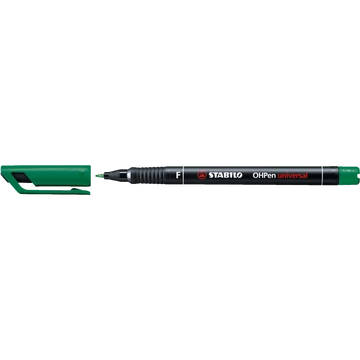 Alkoholos marker 0,7mm, STABILO OHPen F zöld