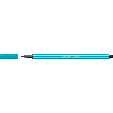 Rostirón, filctoll 1mm, M STABILO Pen 68 világoskék