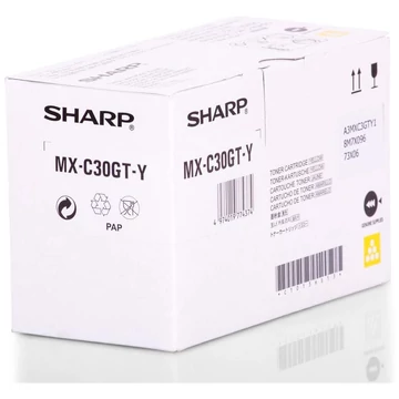 Sharp MXC30 toner yellow ORIGINAL