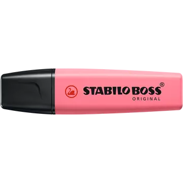 Szövegkiemelő 2-5mm, vágott hegyű, STABILO Boss original Pastel cseresznyevirág