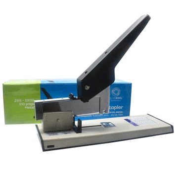 Tűzőgép, 210lap, nagyméretű fém testű Bluering® 490