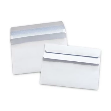 Boríték LC/5 öntapadó bélésnyomott 162×229mm Bluering® fehér