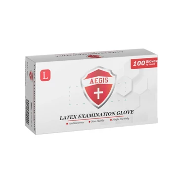 Gumikesztyű latex púderes L 100 db/doboz_A-EGIS
