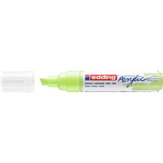 Akril marker 5-10mm, Edding 5000 pasztellzöld