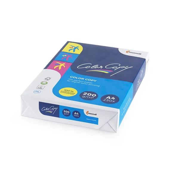 Másolópapír A4, 200g, Color Copy 250ív/csomag,