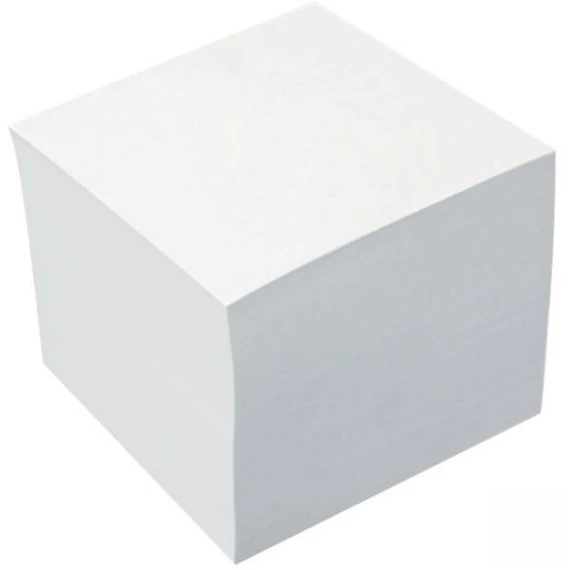 Kockatömb ragasztott, 10x10x10cm, Bluering® fehér