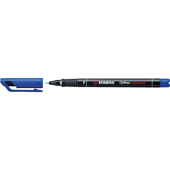 Alkoholos marker 0,7mm, STABILO OHPen F kék