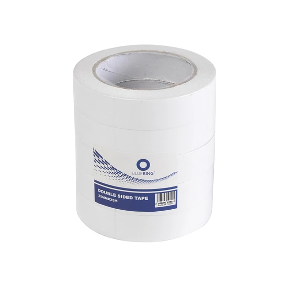 Ragasztószalag kétoldalas 25mmx25m Bluering®