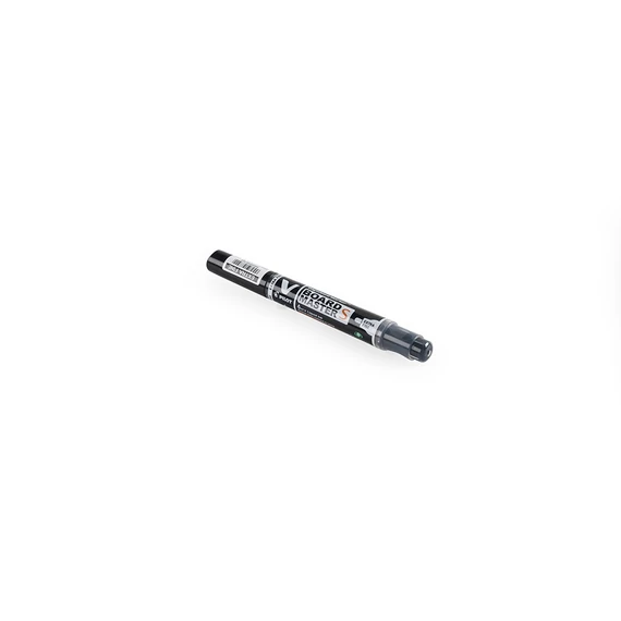 Táblamarker 1,3mm, kerek hegyű, Extra fine V-Board Pilot fekete
