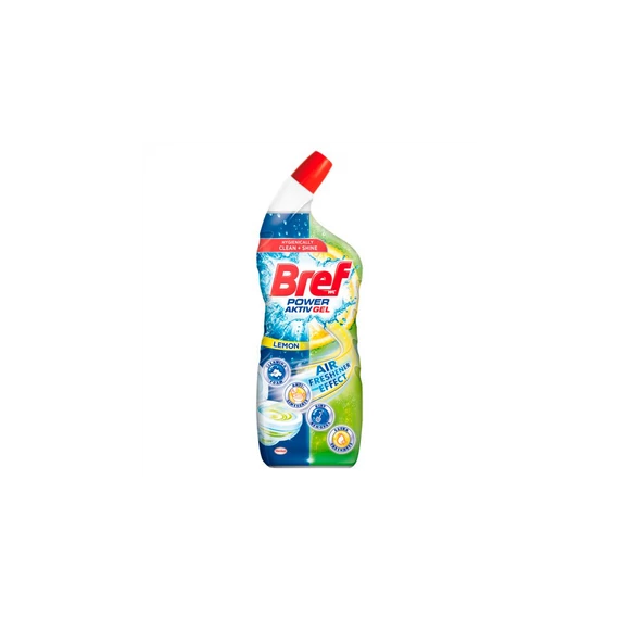 Wc tisztító gél 700 ml Bref Power Active Lemon
