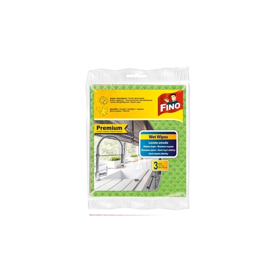 Szivacskendő 3 db/csomag Fino