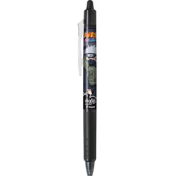 Rollertoll 0,7mm, törölhető nyomógombos Pilot Frixion Clicker Naruto, írásszín fekete