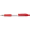 Golyóstoll 0,7mm, piros átlátszó test, Penac CCH-3, írásszín piros