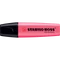 Szövegkiemelő 2-5mm, vágott hegyű, STABILO Boss original pink