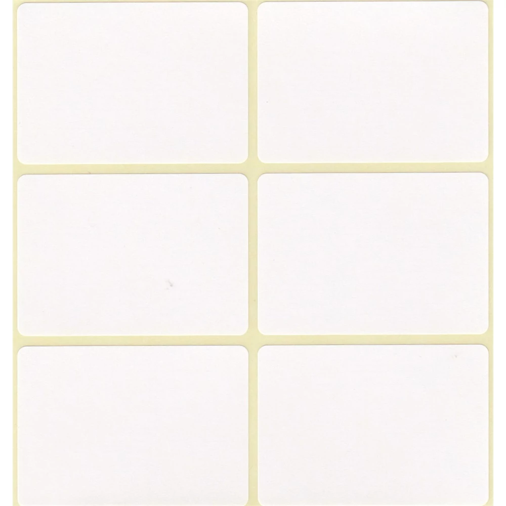 Etikett címke, 35x50mm, 10 lap, 6 címke/lap