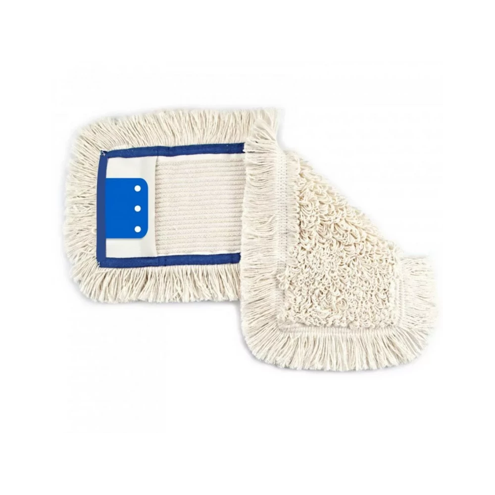 Mophuzat zsebes-füles (műanyag) 3 lyukú 40 cm pamut  NZE046-3WP