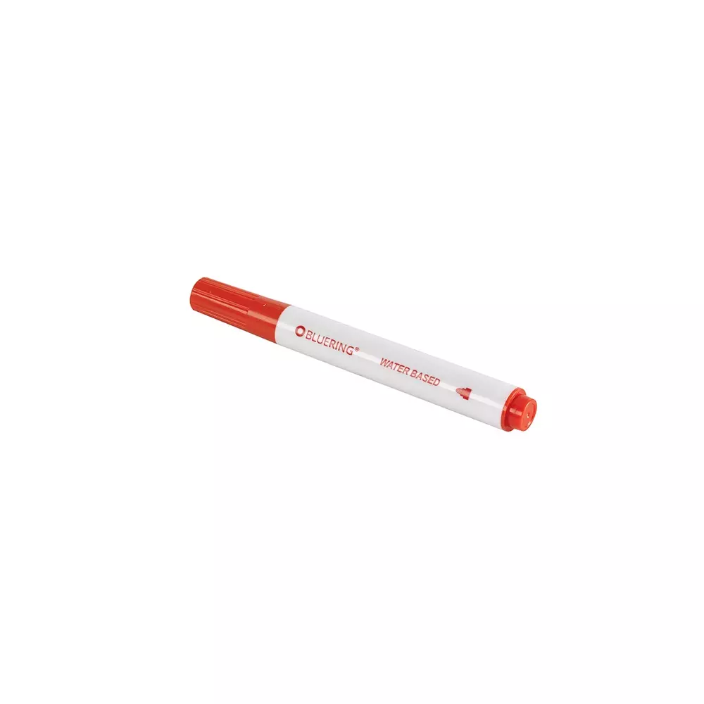 Flipchart marker rostirón vizes kerek végű 3mm, Bluering® piros