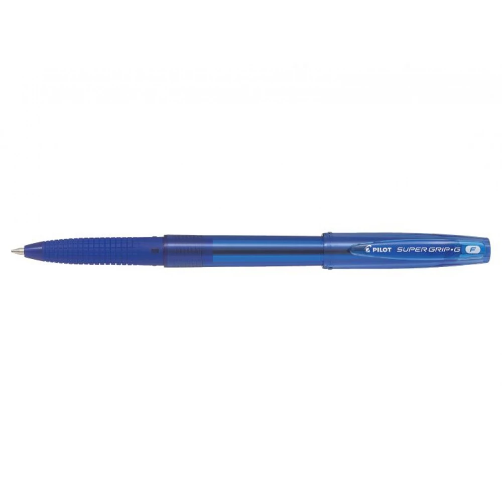 Golyóstoll 0,7 kupakos F Super Grip G Pilot, írásszín kék