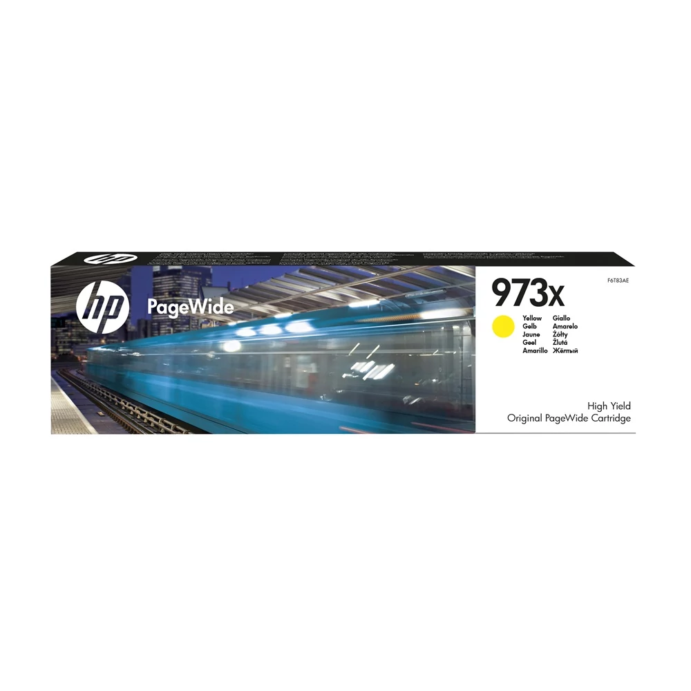 Hp 973X/F6T83AE tintapatron yellow ORIGINAL