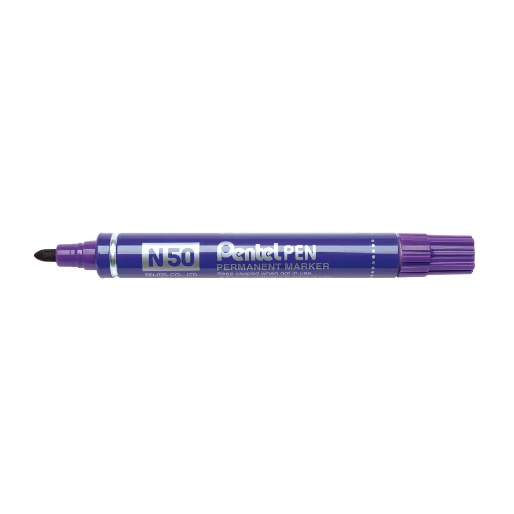 Alkoholos marker fém testű 4,3mm kerek hegyű N50-VE Pentel Extreme lila