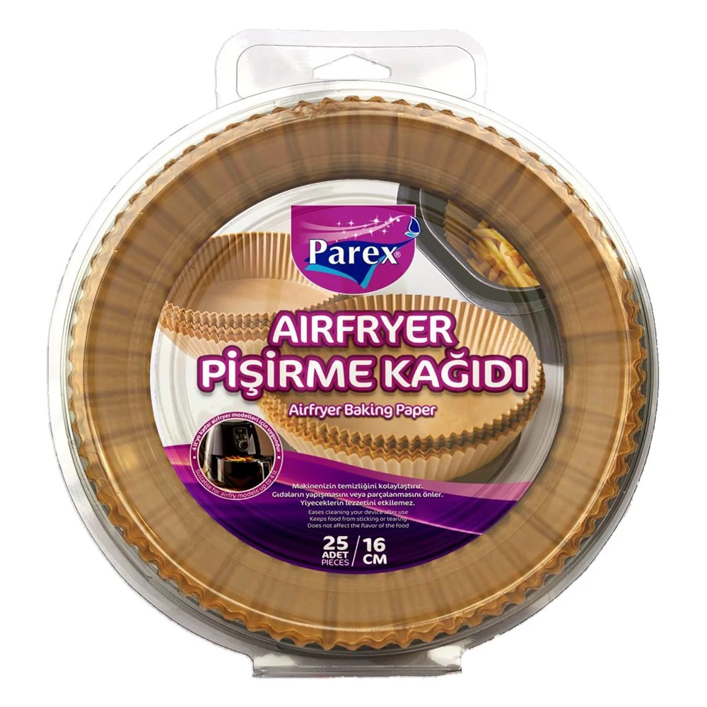 Sütőpapír airfryer forrólevegős sütőbe_Parex