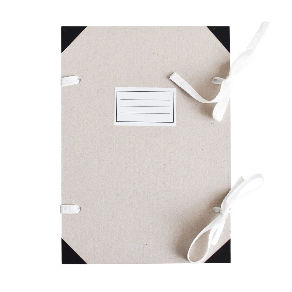 Szalagos irományfedél A4, megerősített sarokkal 1250g. 1m szalaggal Bluering®