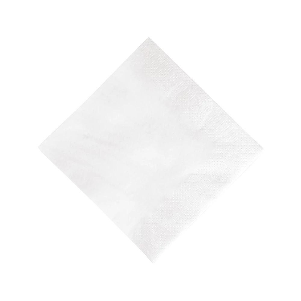 Szalvéta 3 rétegű 1/4 hajtás lapméret: 33 x 33cm 125 db/csomag Duni fehér