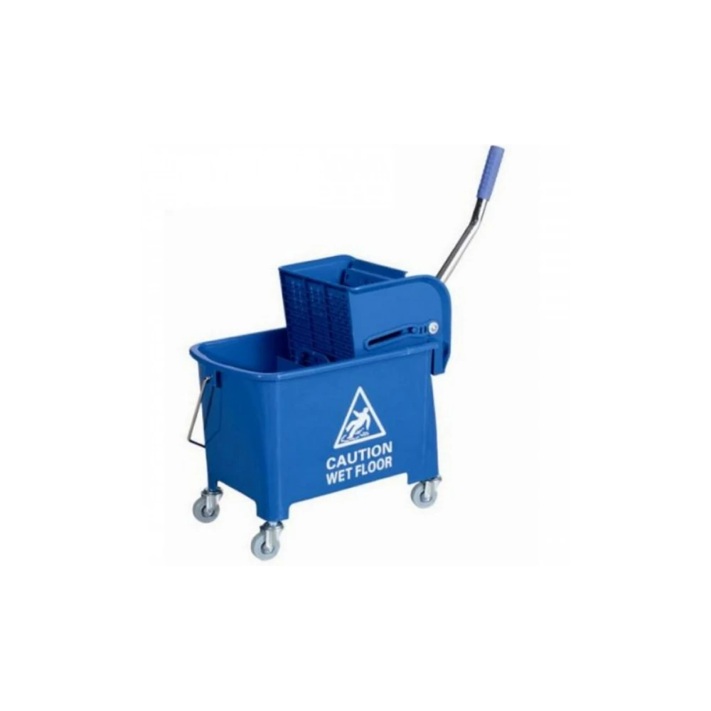 Takarítókocsi műanyag osztott vödrös 20 literes EcoFix_AF08068